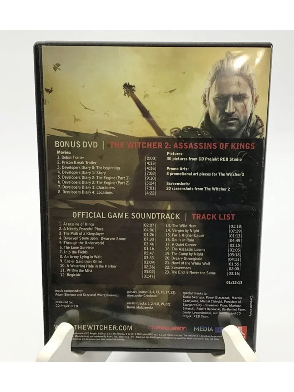 The Witcher 2: Assassins of Kings - 4 Discs, PC DVD-ROM Complete Game